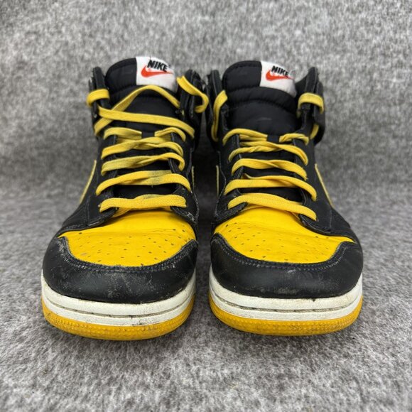 ✅Mens 10 Nike Dunk CMFT Black/Yellow Sneakers High Top Basketball Shoes ✅SIZING - Picture 7 of 16